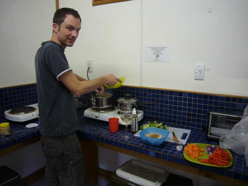 Preparing the feast